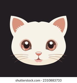 Cute vector illustration of mangust or ferret. Great cartoon character