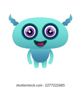 cute vector illustration monster design