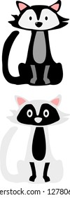 Cute vector kitties