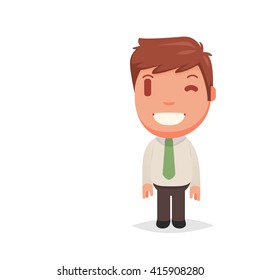 Cute vector man