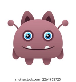 cute vector monsters design mascot kawaii