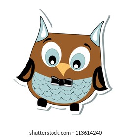 cute vector owl