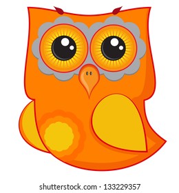 Cute vector Owl