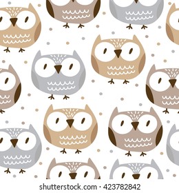 Cute Vector Owl 