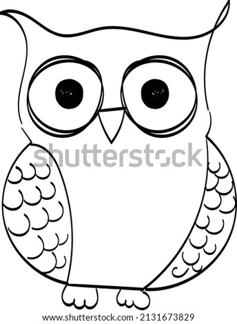Cute vector owl character. Owls icons, bright owls with different emotions