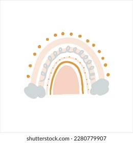 
Barreras de vectores cortos con gotas, corazones y flores aisladas en clipart imprimible de fondo blanco   para niños
