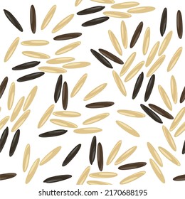 Cute vector seeds in bright colors!  Patterns is vector, scalable, editable and high-resolution for web and print use.