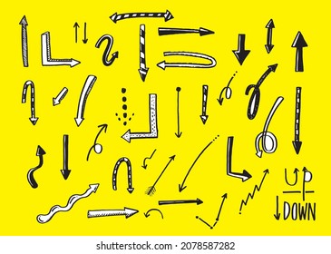 cute vector set hand