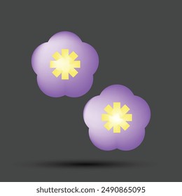cute Vector set of logo design templates, icons and badges for social media highlight with Tropical