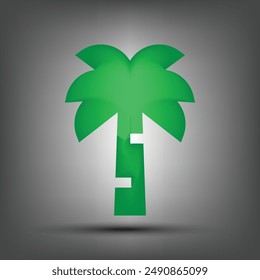 cute Vector set of logo design templates, icons and badges for social media highlight with Tropical