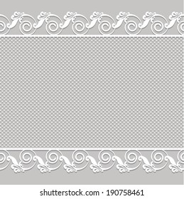Cute vector Straight lace
