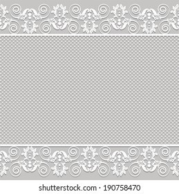 Cute vector Straight lace