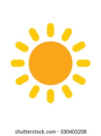 Cute Vector Sunshine Graphic