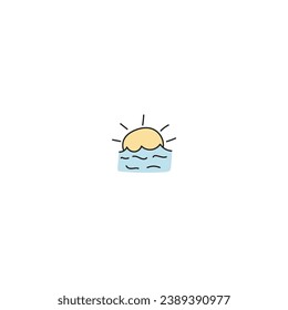 cute vector weather conditions elements bright