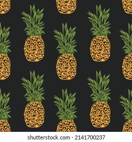 cute vegetable seamless pattern design for fabric 