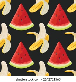 cute vegetable seamless pattern design for fabric 
