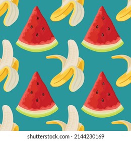 cute vegetable seamless pattern design for fabric 