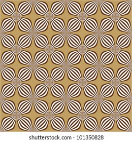 Cute vintage background with elegant abstract flowers.