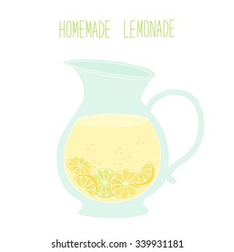 Cute vintage card Fresh Lemonade for your decoration