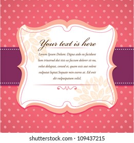 cute vintage frame