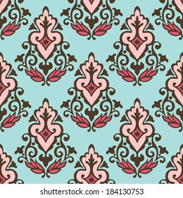 Cute vintage seamless vector design