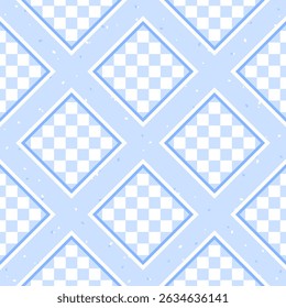 Cute vintage tile plaid background in pastel tones, featuring a simple abstract grid. Perfect for baby fashion and wrapping paper