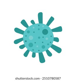 Cute Virus Cell Illustration - 10