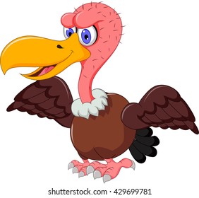 cute Vulture cartoon