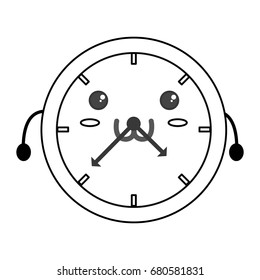 Cute wall clock kawaii