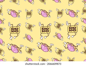 Cute wallpapers with character and new year themes