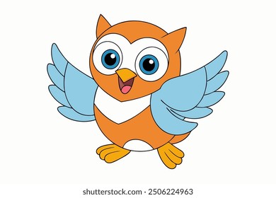 Cute Walruses on Vector Illustrator - Adorable Marine Animal Cartoon Design
