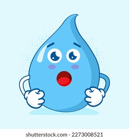 Cute Water Character Vector Illustration, his vector illustration collection features various cute water characters, perfect for any project related to water or aquatic themes