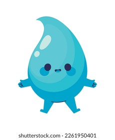 icono de caída de agua lindo estilo aislado
