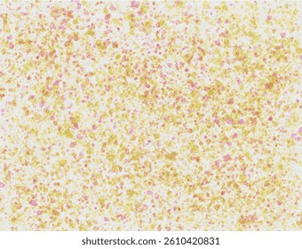 Cute watercolor dots artwork with textures
