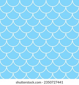 Cute wave pattern, background, used to make gift wrapping paper or others.