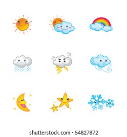 Cute Weather Icons