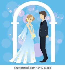Cute wedding