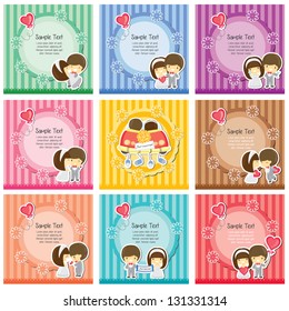 Cute wedding cards