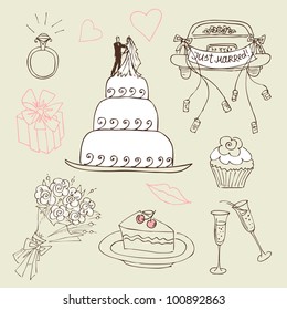 Cute Wedding doodles