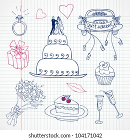 Cute Wedding doodles