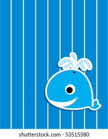cute whale
