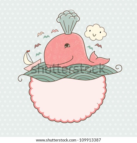 cute whale