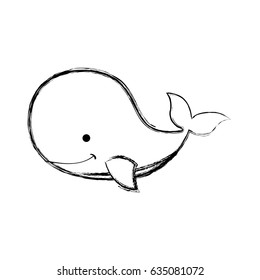 Cute Whale Tender Icon