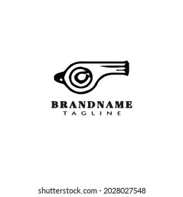 cute whistle logo cartoon icon modern vector illustration