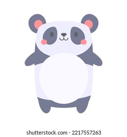 cute wild animal cartoon text frame for decorating schedule notebook