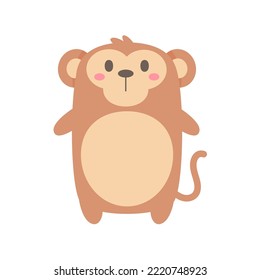 cute wild animal cartoon text frame for decorating schedule notebook