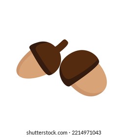 Clipart de vector de ilusión de nogal salvaje