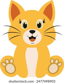 Cute Wildlife Animal Characters. Vector Illustration in Cartoon Style.