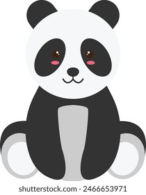 Cute Wildlife Diversity Character. Isolated Vector Illustration.