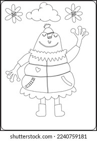 CUTE Winter Animals Coloring Pages